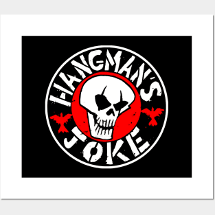 Hangman's Joke Logo (Black Print) Posters and Art